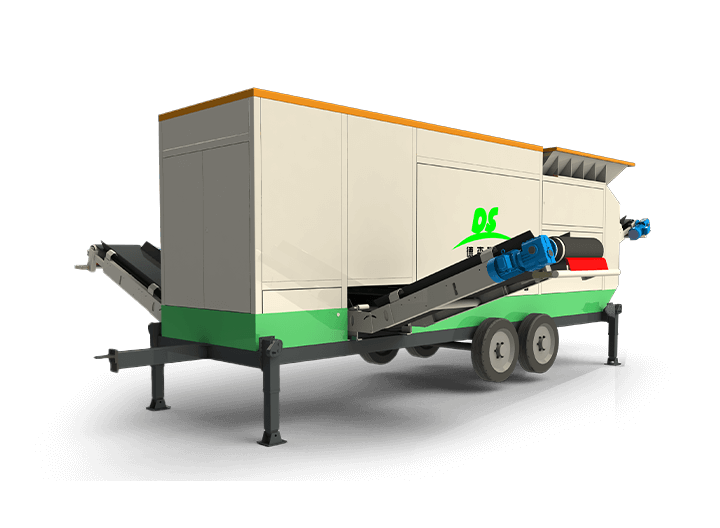 金莎9001zz以诚为本移动式滚筒筛